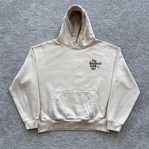 Kendrick Lamar The Big Steppers Tour 2022 Oklama Hoodie Mens Large Beige